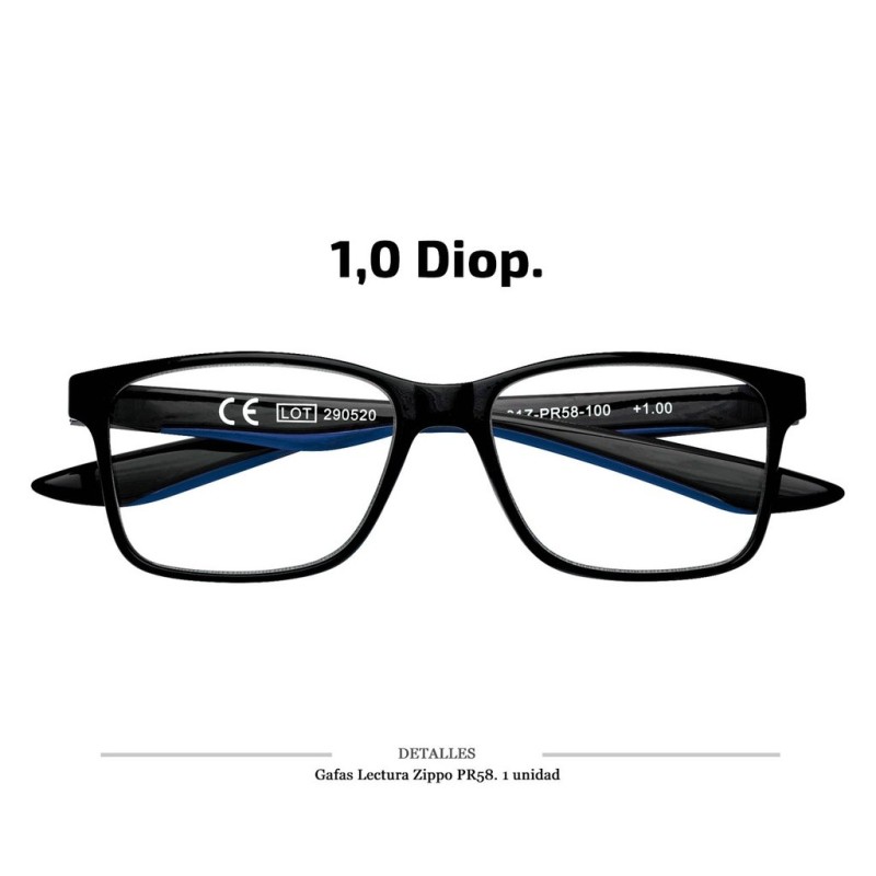 GAFAS LECTURA ZIPPO PR58 1.0 DIOP 1 UD