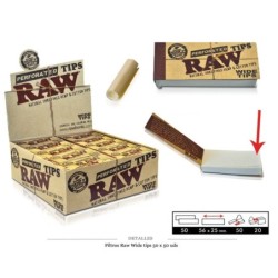 FILTRO RAW WIDE TIPS 50X50 UDS