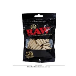 FILTRO XL RAW BLACK BOLSA 120 UDS