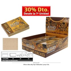 FILTRO ATHOX BIG TIPS UNBLEACH 30X32 UDS