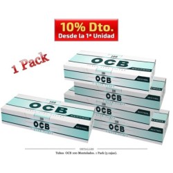 TUBOS OCB 100 MENTOL 5X100 1 PACK