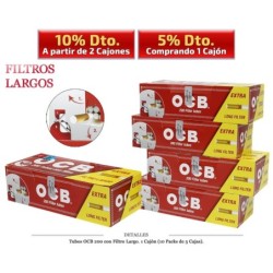TUBOS OCB 200 LARGO ACETATO 5x200 10 PACKS