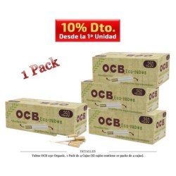 TUBOS OCB 250 ORGANIC 4X250 1 PACK