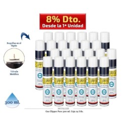 GAS CLIPPER PURE 300 ML 24 UDS.