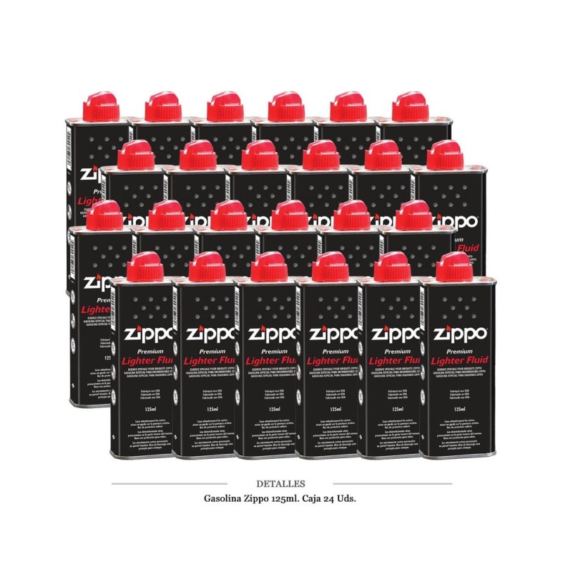GASOLINA ZIPPO 125ML 24 UDS
