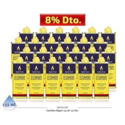 GASOLINA CLIPPER 133 ML 24 UDS