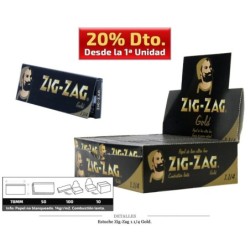 ZIG-ZAG GOLD 1.1/4 100 UDS