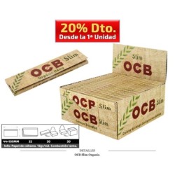 OCB SLIM ORGANIC 50 UDS