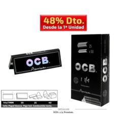 OCB 1.1/4 PREMIUM QR 25 UDS