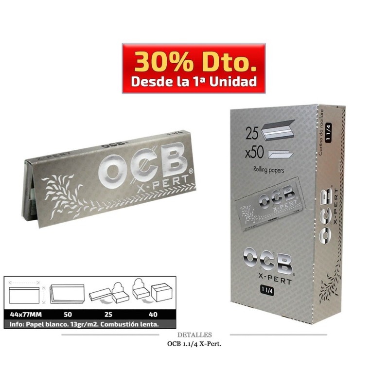 OCB 1.1/4 X-PERT 25 UDS