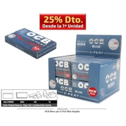 OCB BLOCS 300 70MM X-PERT BLUE 40 UDS