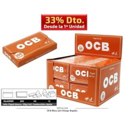 OCB BLOCS 300 70MM ORANGE 40 UDS