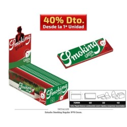 SMOKING REGULAR Número8 GREEN 50 UDS