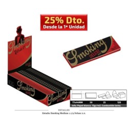SMOKING MEDIUM 1.1/4 DELUXE 2.0. 25 UDS