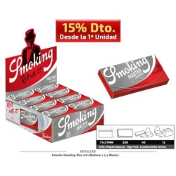 SMOKING BLOC 200 MEDIUM 1.1/4 MASTER 40 UDS