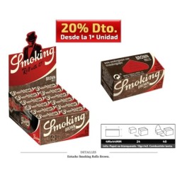 SMOKING ROLLS BROWN 24 UDS