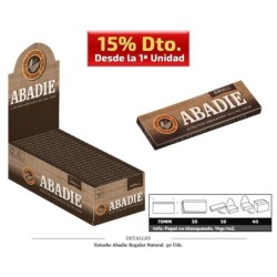ABADIE REGULAR NATURAL 50 UDS