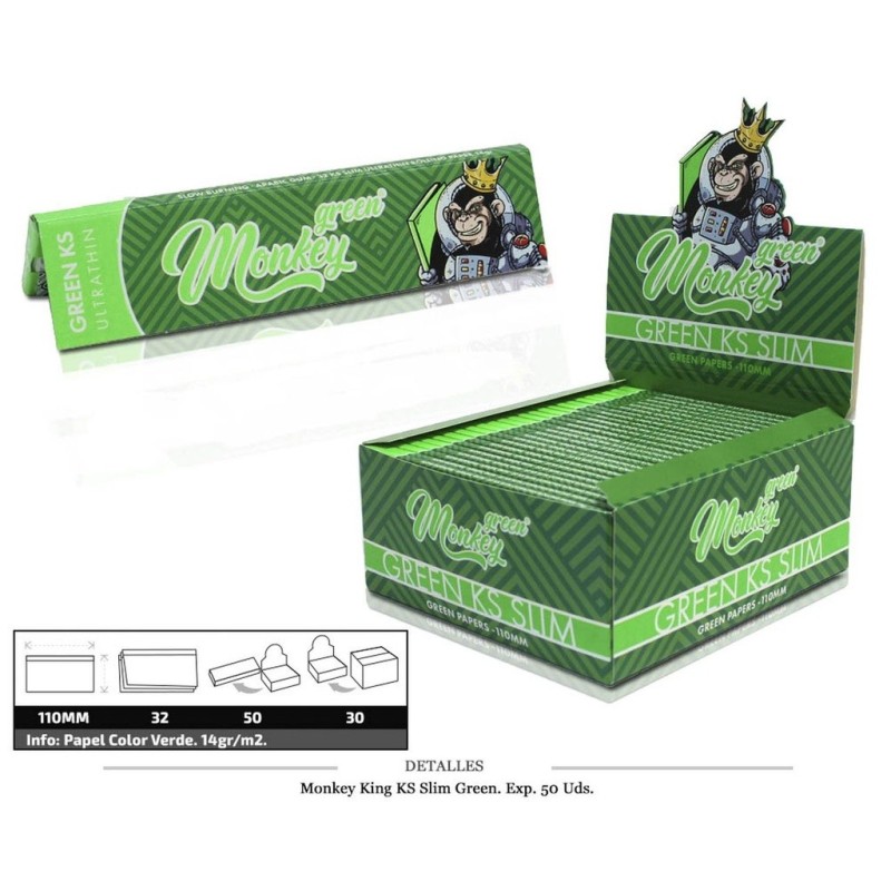 MONKEY KING KS SLIM GREEN 50 UDS
