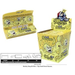 MONKEY KING KS SLIM+TIPS SMELL BANANA 24 UDS