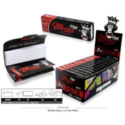 MONKEY KING 1.1/4+TIPS WHITE 24 UDS