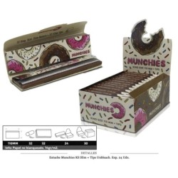 MUNCHIES KS SLIM+TIPS UNBLEACH 24 UDS