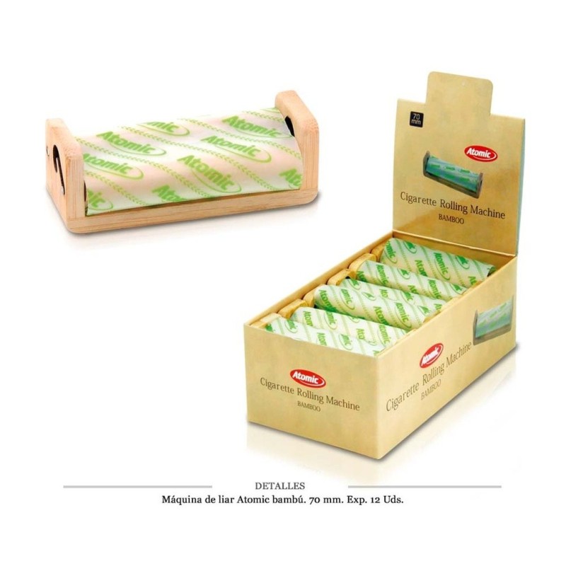 MAQ LIAR ATOMIC ROLLER BAMBU 70 CM 12 UDS