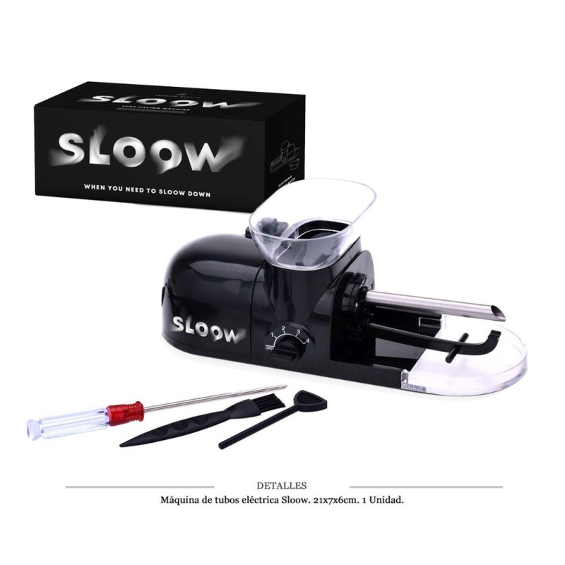 MAQ TUBO ELEC. SLOOW CLASSIC BLACK 1 UD