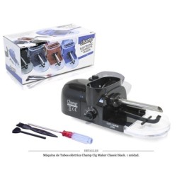 MAQ TUBO ELEC. CHAMP CIG MAKER CLASSIC BLACK 1 UD
