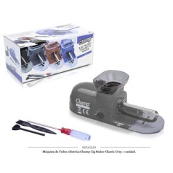 MAQ TUBO ELEC. CHAMP CIG MAKER CLASSIC GREY 1 UD