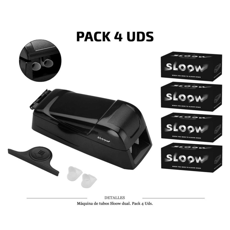 MAQ TUBO SLOOW DUAL 4 UDS