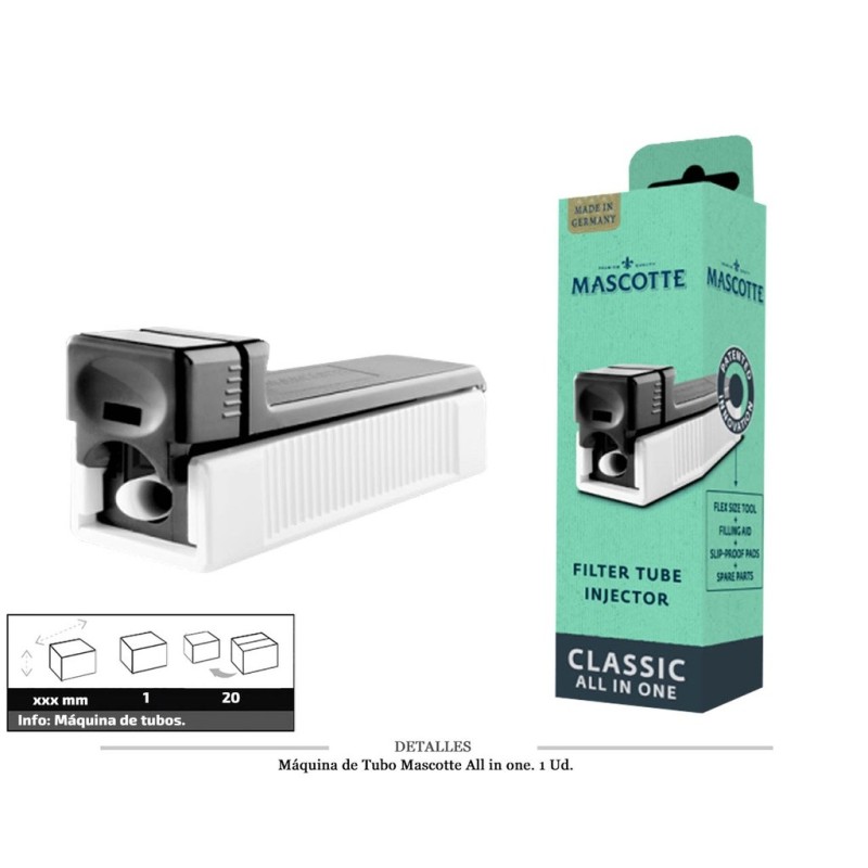 MAQ. TUBO MASCOTTE ALL IN ONE 1 UD