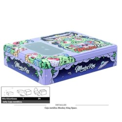 CAJA METALICA MONKEY KING SPACE 195X155X45MM 1 UD