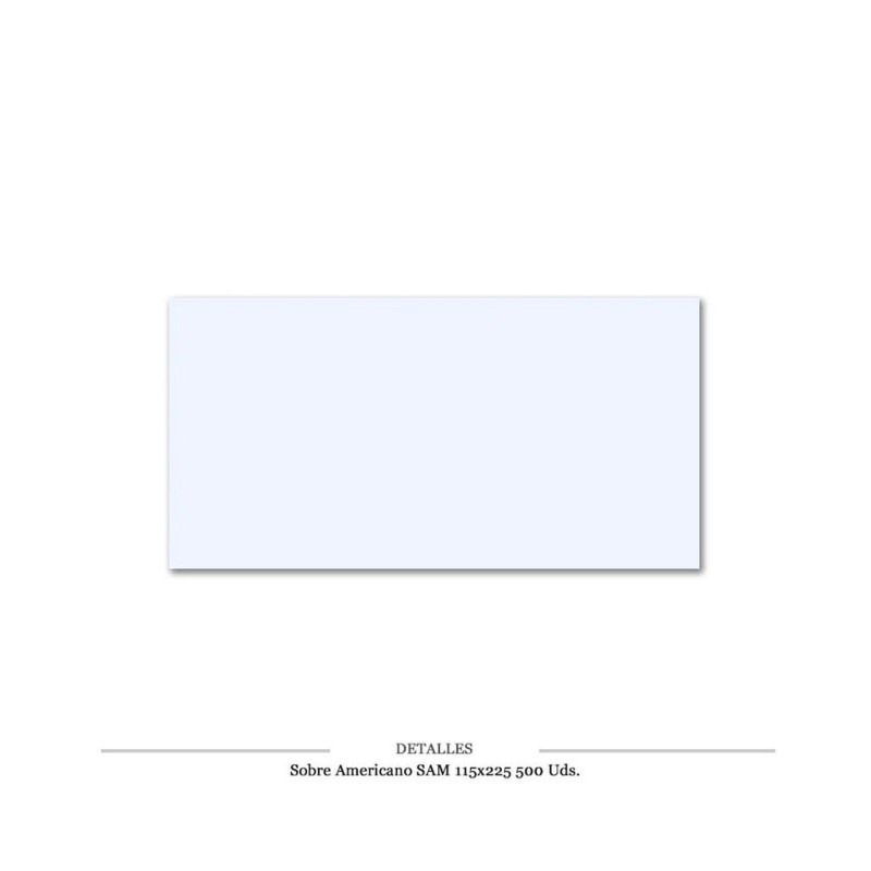 S. AMERICANO A/D SAM 115X225 500 UDS