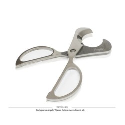 CORTAPUROS ANGELO TIJERAS DELUXE ACERO INOX. 1 UD