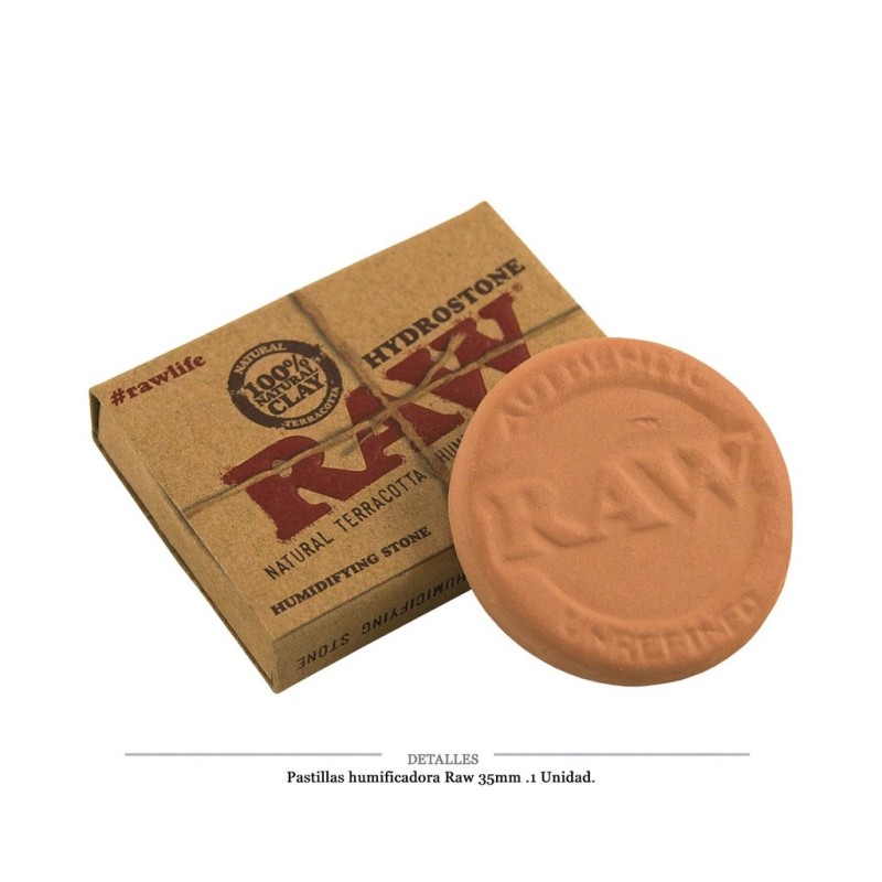 PIEDRA HUMIDIFICADORA RAW 35MM 1 UD
