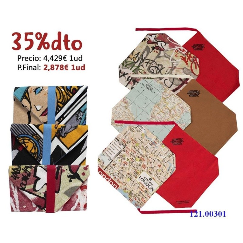 BOLSA TABACO HEBRANTEL SURTIDAS 1 UD