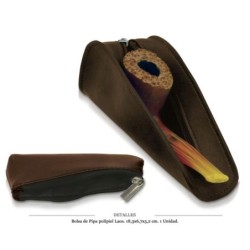 BOLSA ATOMIC LAOS MARRON 1 PIPA 18,3X6,7X5,2CM 1 UD