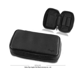 BOLSA PIPA ANGELO PIEL BLACK 20x12x5CM 1 UD