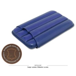 PURERA 4/P VAQUETA AZUL PIEL 140X14MM