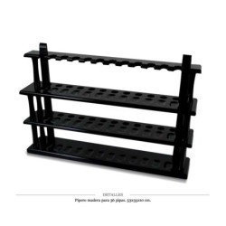 PIPERO MADERA 36 PIPAS 53x10x35 CM