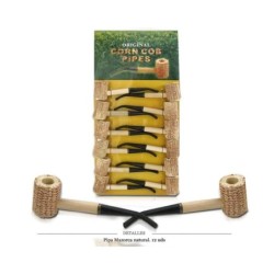 PIPA MAZORCA NATURAL 12 UDS