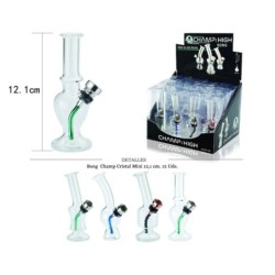 BONG CRISTAL CHAMP MINI 12,5CM 12 UDS