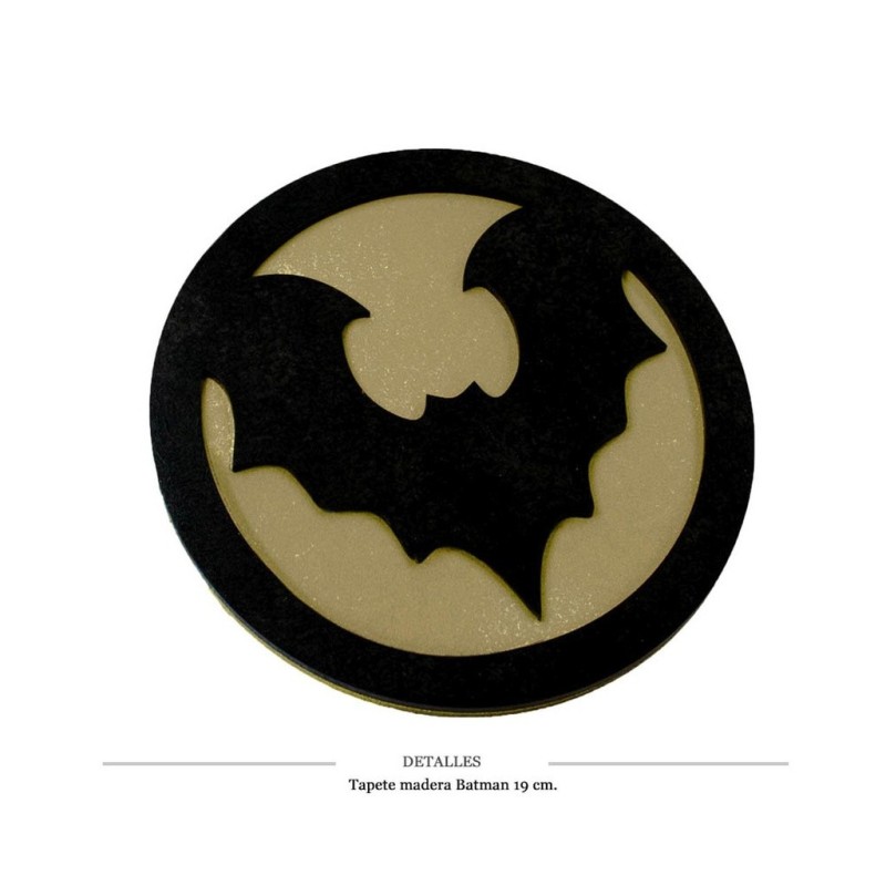 TAPETE MADERA 3DS BATMAN 19 CM