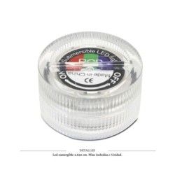 LED SUMERGIBLE 2,6X2 CM 1 UD