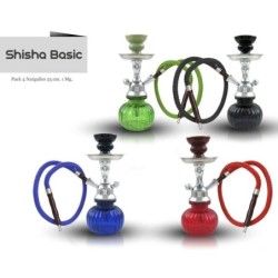 NARGUILE CRIS MET 25CM 1MG PACK 4 UDS