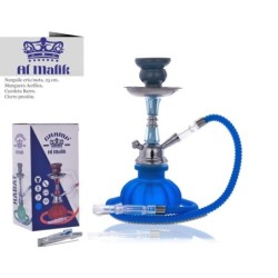 NARGUILE AL-MALIK RABAT BLUE STORM 25CM 1 UD