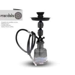 NARGUILE MANDALA CRISTAL NEW 2 BLACK 40 CM