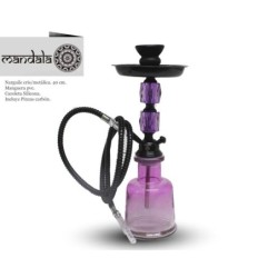 NARGUILE MANDALA CRISTAL NEW 2 PURPLE 40 CM