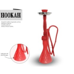 NARGUILE UNBREAKABLE ROJA 46 CM