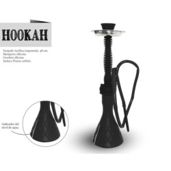 NARGUILE UNBREAKABLE NEGRA 46 CM